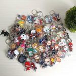 Hundreds Of Styles Acrylic Key Chain Vibrant High Quality Pendant Chibi AT2302