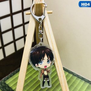 Key Lively Attack On Titan Eren Rivaille Key Key Key Chains Jewelry AT2302