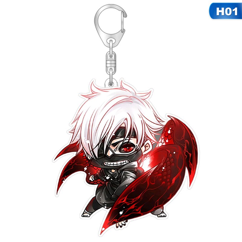Tokyo Ghoul Keychain For Fans Sasaki Haise Acrylic Keychain Pendant Lively Accessories AT2302