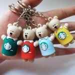 Casual Animated Doll Bear Keychains Bear Keychains Trinkets Gift Shop AT2302
