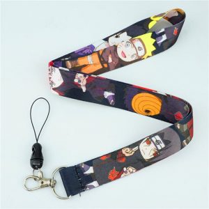 Tokyo Ghoul Naruto Fairy Tail Attack On Titan Neck Lanyard Mobile Phone Key AT2302