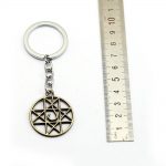 Fullmetal Alchemist Homunculus Circle Key Key Ring Cross Slope Snake Key AT2302