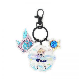 Anime Genshin Impact Acrylic Keychain Barbara Cosplay Acrylic Accessories Pendant Key Ring Game Fans Gift 800x800 1 - Anime Keychains™