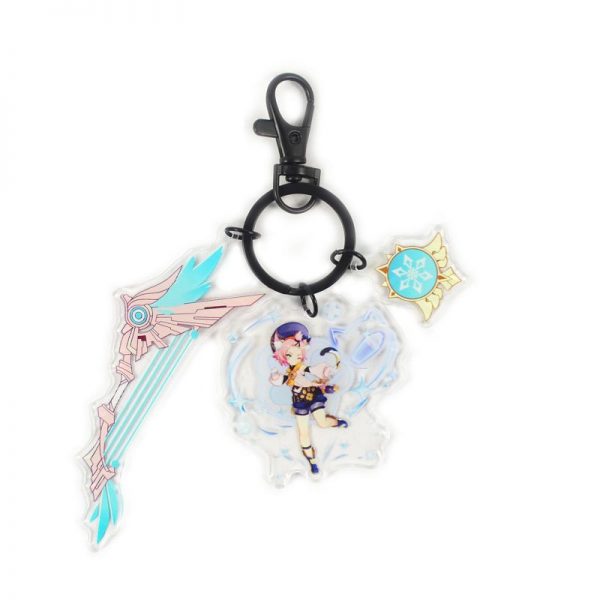 Anime Genshin Impact Acrylic Keychain Diona Cosplay Acrylic Accessories Pendant Key Ring Game Fans Gift 800x800 1 - Anime Keychains™