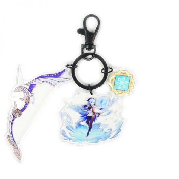 Anime Genshin Impact Acrylic Keychain Ganyu Cosplay Acrylic Accessories Pendant Key Ring Game Fans Gift 800x800 1 - Anime Keychains™