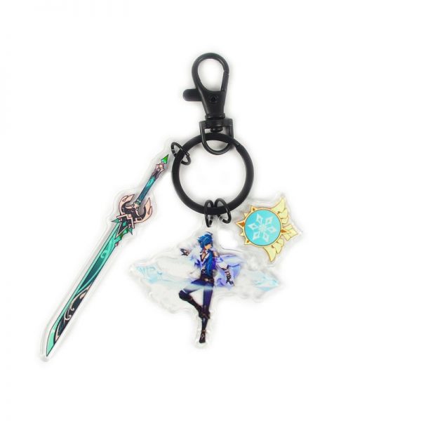 Anime Genshin Impact Acrylic Keychain Kaeya Cosplay Acrylic Accessories Pendant Key Ring Game Fans Gift 800x800 1 - Anime Keychains™