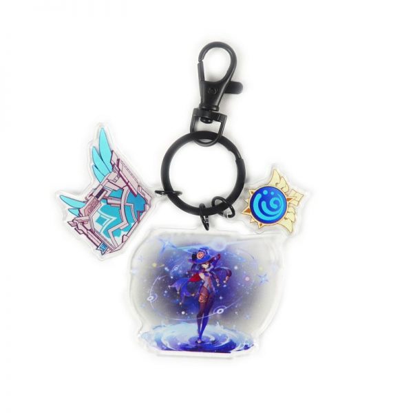 Anime Genshin Impact Acrylic Keychain Mona Cosplay Acrylic Accessories Pendant Key Ring Game Fans Gift 800x800 1 - Anime Keychains™