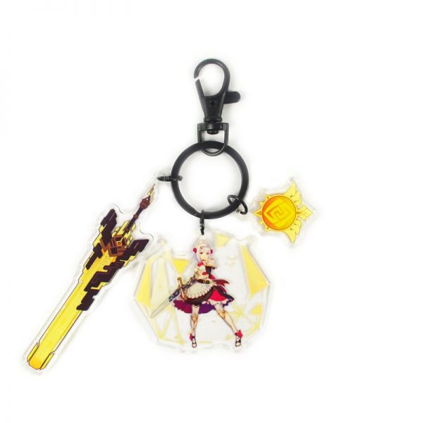 Anime Genshin Impact Acrylic Keychain Noelle Cosplay Acrylic Accessories Pendant Key Ring Game Fans Gift 800x800 1 - Anime Keychains™