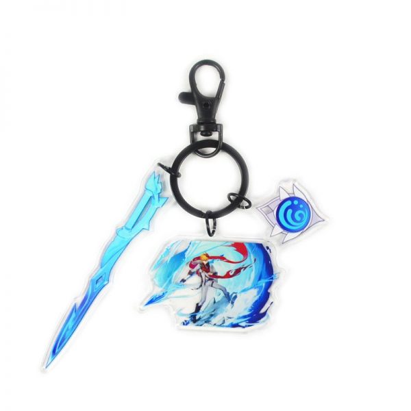Anime Genshin Impact Acrylic Keychain Tartaglia Cosplay Acrylic Accessories Pendant Key Ring Game Fans Gift 800x800 1 - Anime Keychains™