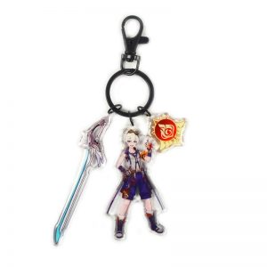 Anime Genshin Impact Bennett Cosplay Acrylic Keychain Accessories Pendant Key Ring Game Fans Gift 800x800 1 - Anime Keychains™