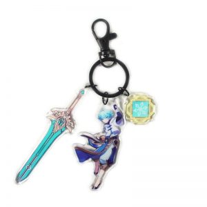Anime Genshin Impact Chongyun Cosplay Acrylic Keychain Accessories Pendant Key Ring Game Fans Gift 800x800 1 - Anime Keychains™
