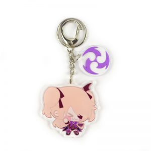 Anime Genshin Impact Fischl Cosplay Acrylic Keychain Accessories Pendant Key Ring Game Fans Cute Gift 800x800 1 - Anime Keychains™