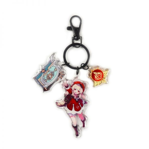 Anime Genshin Impact Klee Cosplay Acrylic Keychain Accessories Pendant Key Ring Game Fans Gift 800x800 1 - Anime Keychains™