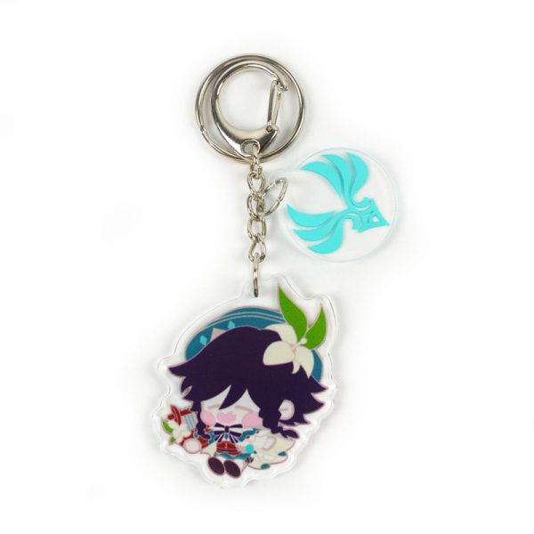 Anime Genshin Impact Venti Cosplay Acrylic Keychain Accessories Pendant Key Ring Game Fans Cute Gift 800x800 1 - Anime Keychains™