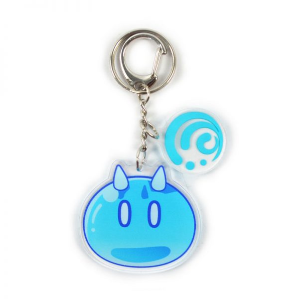 Anime Genshin Impact Water Slime Acrylic Keychain Cosplay Accessories Pendant Key Ring Game Fans Gift 800x800 1 - Anime Keychains™