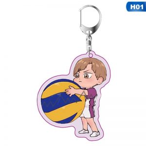 Hinata Haikyuu Syouyou Hold Gift Cosplay Ball Keychain Keychain Rare AT2302