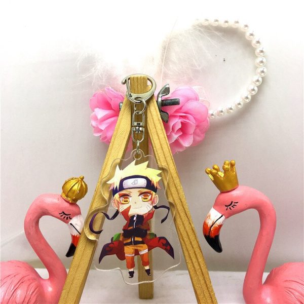 Huoying Men Keychains Key Pendant Accessories Obito Uchiha Itachi Deidara Sasori AT2302