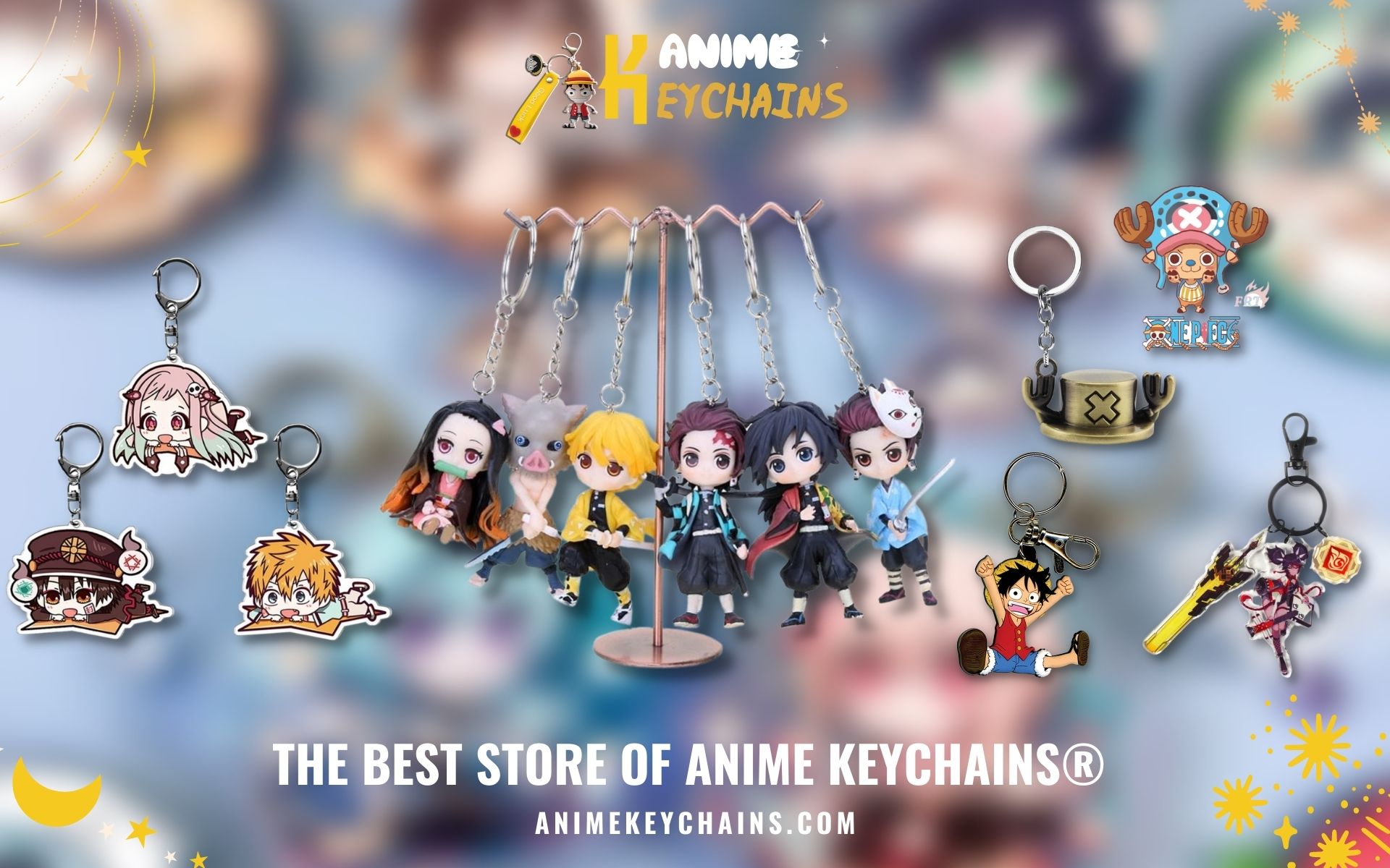 Anime Keychains Web Banner - Anime Keychains™