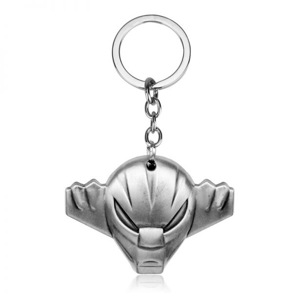 Getter Robo G Magnetic Mask Man Armor Alloy Keychain Key Chain Pendant Cosplay Keychain AT2302
