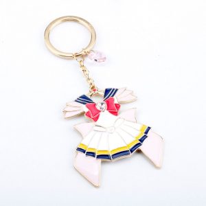 Sailor Moon Key Holder Cute Girl Clothes Decorating Bag Pendant Key Rings Key AT2302