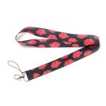 Funny Key Chain Lanyard For Keys Logo Identifying The Mobile Phone Rings Red Cloud Dominant Women AT2302