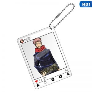 Jujutsu Kaisen Acrylic Key Chain Key Pendant Cartoon Character Card Transparent AT2302