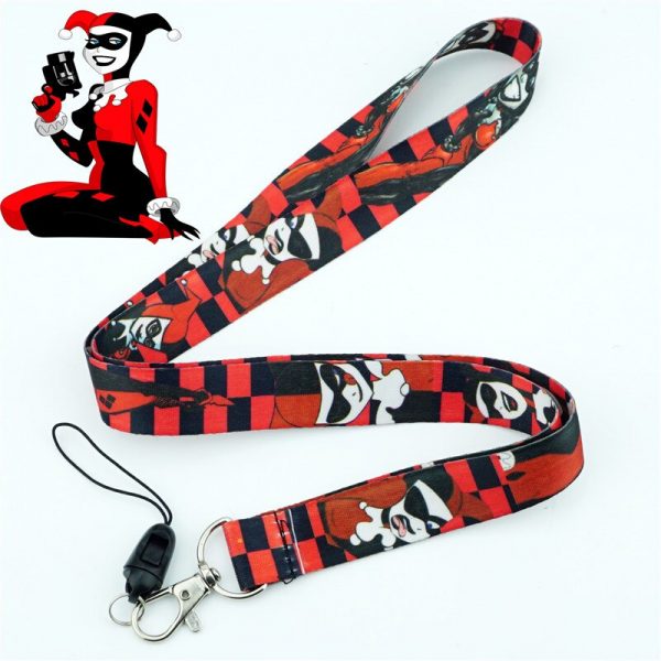 Holder Clown Red Neck Strap Neck Strap For Id Card Keys Usb Plate Strap Mobile Phone AT2302
