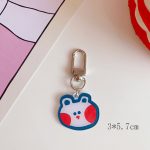 Animal Keychain Bear Keychain Kawaii Cartoon By Women Hanging Bag Acrylic AT2302