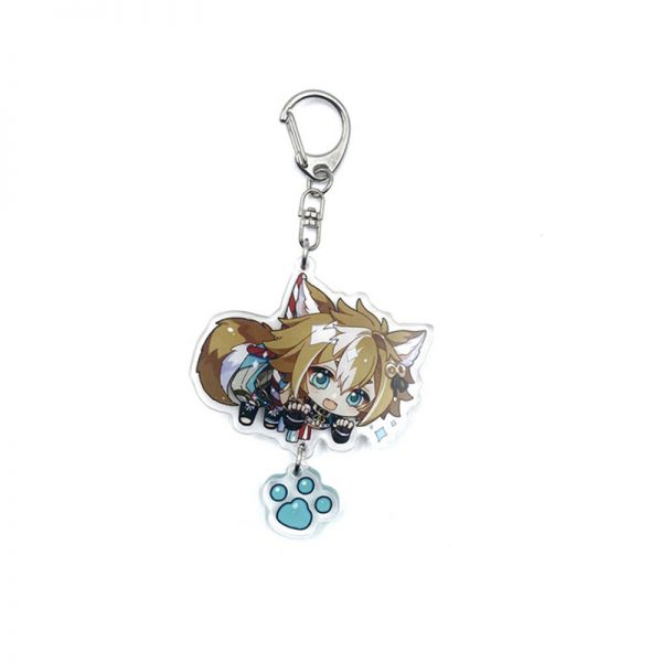 Cute Genshin Impact Gorou Cosplay Acrylic Keychain G Shaped Buckle Accessories Bag Car Pendant Key Ring Game Fans Gift 800x800 1 - Anime Keychains™