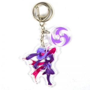 Cute Genshin Impact Mona Anime Acrylic Keychain For Women Accessories Bag Pendant Key Ring Girl Gift 800x800 1 - Anime Keychains™