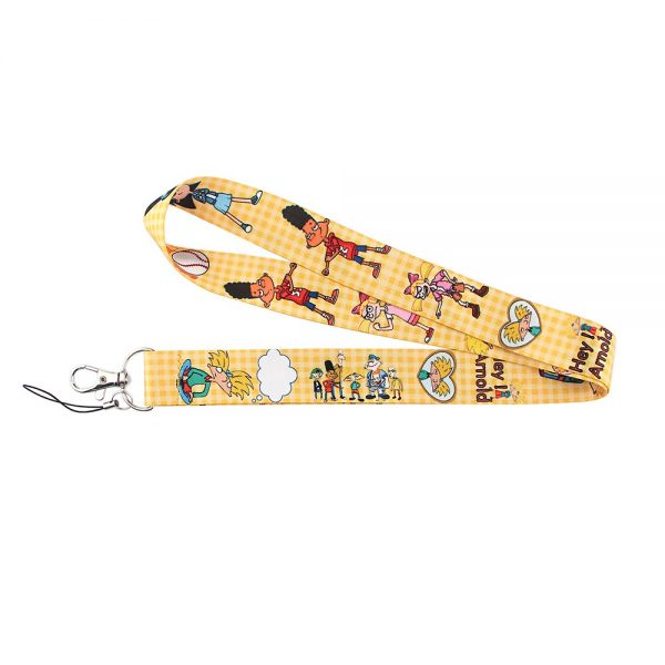 New Anime Cartoon Straps Lanyard Neck The Id Card Phone Car Key Pass Mobile Gym AT2302
