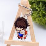 Key Note Double Sided L Ryuk Side Cute Keychain Pendant Animated Cartoon Accessories AT2302