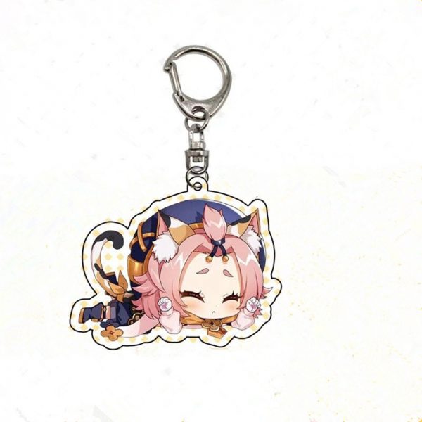 Genshin Impact Diona A Anime Acrylic Keychains Accessories Car Bag Pendant Key Ring Cosplay Cute Gifts 800x800 1 - Anime Keychains™