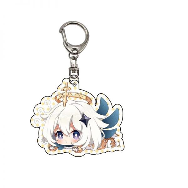 Genshin Impact Paimon Anime Acrylic Keychains Accessories Car Bag Pendant Key Ring Cosplay Cute Gifts 800x800 1 - Anime Keychains™