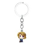 Live Love Keychains Epoxy Resin Animated Cute Key Pendant Jewelry Backpack AT2302