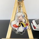 Inuyasha Sesshoumaru Animated Classic Key Figures Beautiful Acrylic Key Pendant AT2302