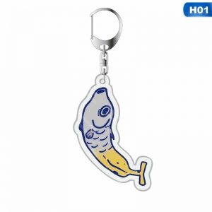 The Acrylic Key Chain Banana Animated Fish Eiji Okumura Cosplay Ash Lynx Phone AT2302