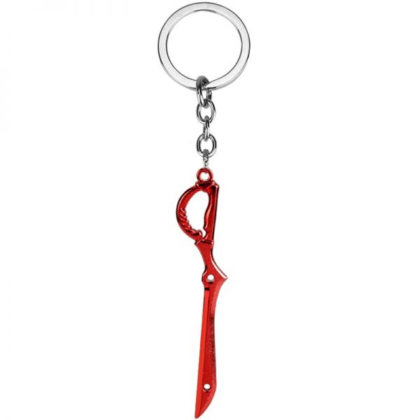 The Deaths Animated Chain Kills Scissors Keychain Key Pendant Alloy Pendant Accessories AT2302