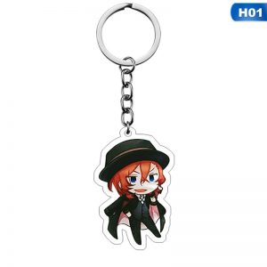 The Animated Figure Of Stray Dogs Bungo Key Chain Pendant Collection AT2302
