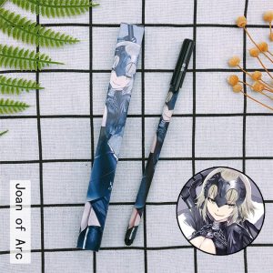 Hatsune Anime Naruto Demon Slayer Identity Black Ink Gel Pen Student Desktop AT2302