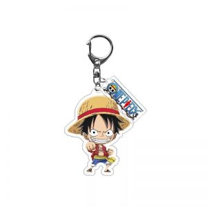 One Piece Usopp Acrylic Arrival Cartoon Luffy Nami Sanji Cosplay Key Zoro Chopper AT2302