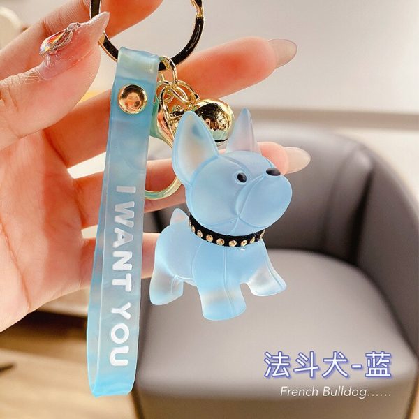 Key Chain Keychains Cute Cartoon Korean Pvc Pendant Silicone Doll Animated Mood Tracker AT2302