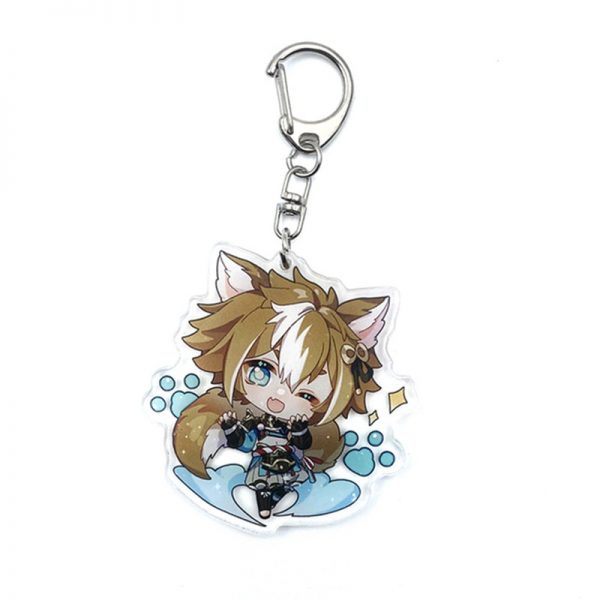 New Genshin Impact Gorou Figures Acrylic Keychain G Shaped Buckle Accessories Cute Bag Car Pendant Key Ring Game Fans Gift 800x800 1 - Anime Keychains™