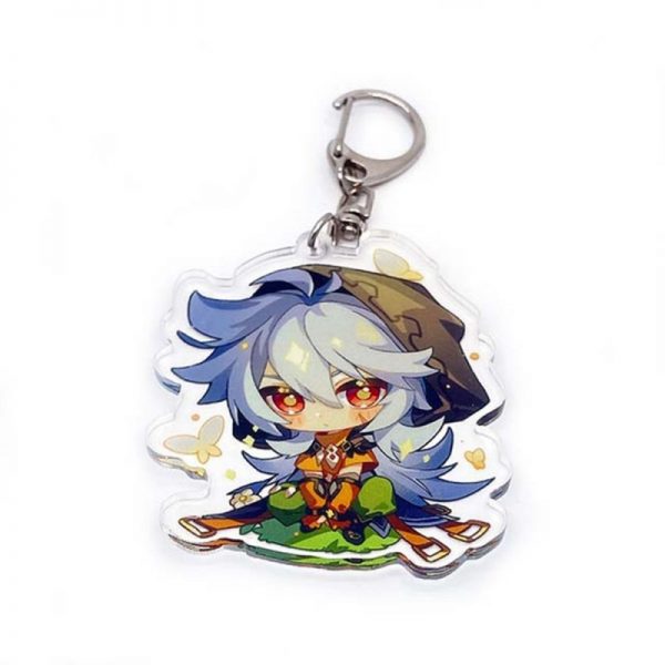 New Genshin Impact Razor Figures Acrylic Keychain G Shaped Buckle Accessories Cute Bag Car Pendant Key Ring Game Fans Gift 800x800 1 - Anime Keychains™