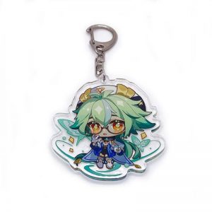 New Genshin Impact Sucrose Figures Acrylic Keychain G Shaped Buckle Accessories Cute Bag Car Pendant Key Ring Game Fans Gift 800x800 1 - Anime Keychains™