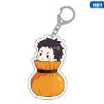Double Junior Volleyball Face Transparent Acrylic Key Chain Acrylic Key Chain Keychain AT2302