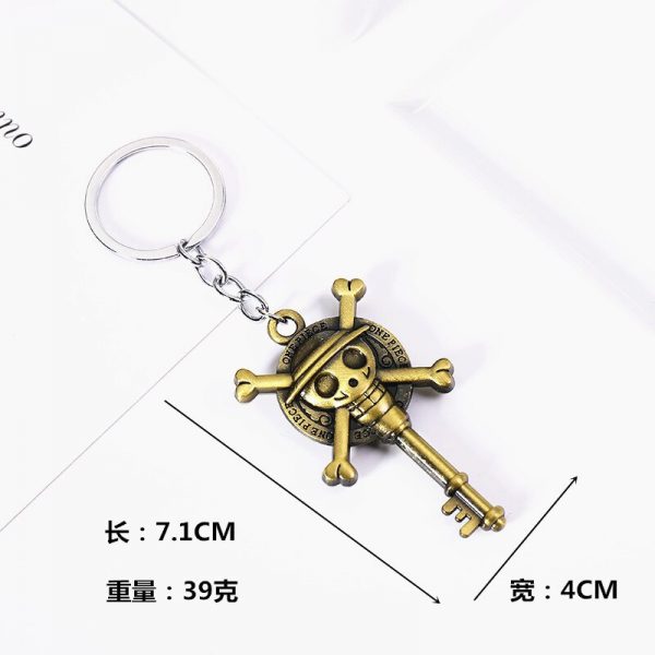 Part Of A Peripheral Part Animated Key Luffy Metal Cord Pendant Men And Women AT2302