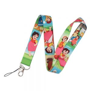 Heidi Animated Dongmanli Plate Lanyard Key Id Card Pass Gymnasium Mobile Phone Usb AT2302