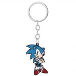 Hedgehog Keychain Jewelry Choker Anime Cartoon Hedgehog Cartoon Pendant Statment AT2302