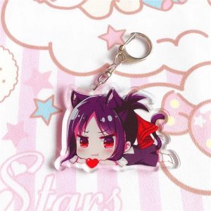 Animated Kaguya-Sama: Love Is War Keychain Chika Fujiwara Shinomiya Kaguya Double AT2302